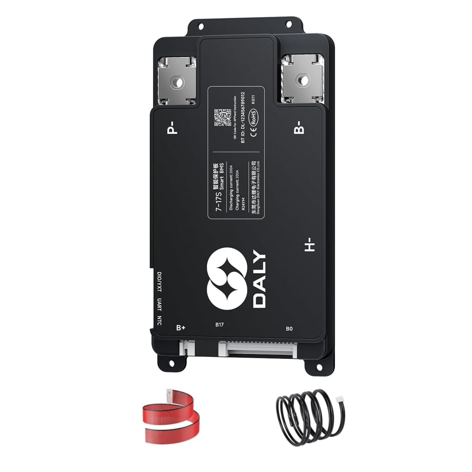 DALY BLACK SMART BMS 7-17S 200A